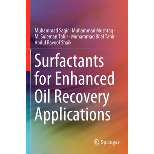 (영문도서) Surfactants for Enhanced Oil Recovery Applications Paperback, Springer, English, 9783030187873