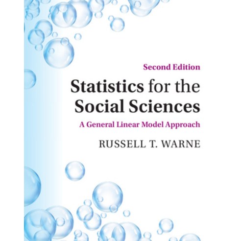 Statistics for the Social Sciences:A General Linear Model Approach, Cambridge University Press, English, 9781108814508