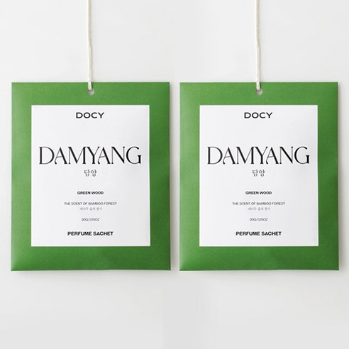 DOCY 도시 퍼퓸 샤쉐 30g /옷장 샤쉐/인테리어 샤쉐, 2개, 담양