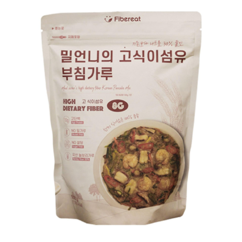 밀언니의 고식이섬유 부침가루 답답한 속 편안하게