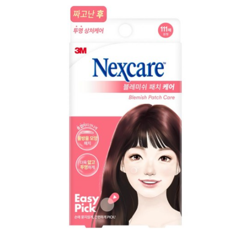 3M 넥스케어 이지픽 블레미쉬 패치 케어 짜고난후, 111개입, 5개