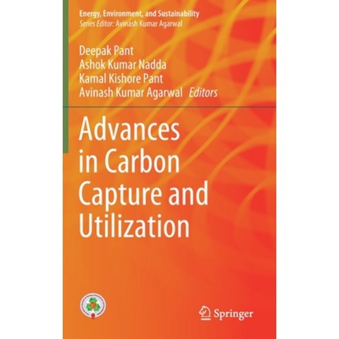 (영문도서) Advances in Carbon Capture and Utilization Hardcover, Springer, English, 9789811606373