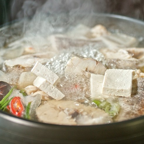 부산 속시원한 대구탕 (맑은탕) 국물 탕 요리 맛집 캠핑 밀키트, 335g, 2개 대구연극사