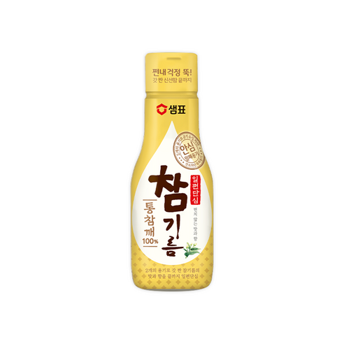 샘표 일편단심 통참깨 참기름, 200ml, 1개 
가루/조미료/오일