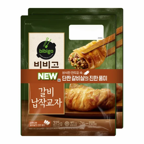 (냉동)[비비고]갈비납작교자