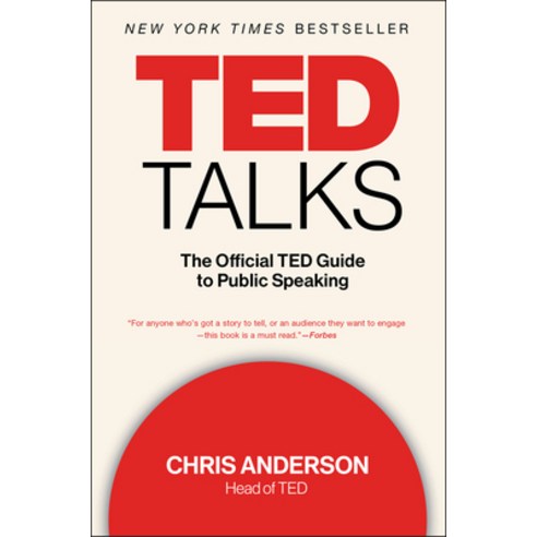 (영문도서) TED Talks: The Official TED Guide to Public Speaking Paperback, Harper Business, English, 9781328710284