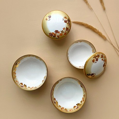 섬세한 아름다움으로 식탁을 빛내는 한국도자기 프라우나 펄아르망 단반상기