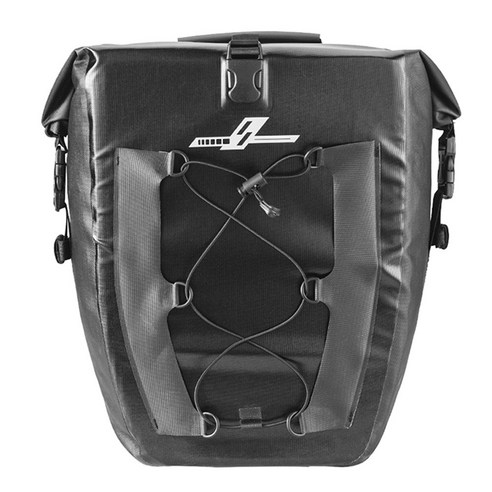 Xzante 찢김 방지 사이클링 다기능 방수 내마모성 라이딩 27L 자전거 후면 가방 선반 패키지, 검정
