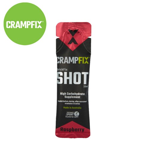 CRAMPFIX 크램픽스 퀵샷 라즈베리맛 1포 (20ml) 효과적인 근육경련 완화제