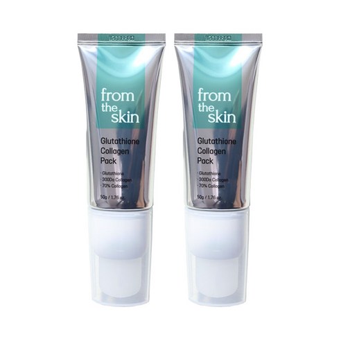 프롬더스킨 글루타치온 콜라겐 팩 50g 리프팅 진정팩 마스크팩 필오프팩 크림팩, 1개입, 2개