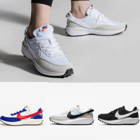 나이키 와플 데뷰 남자 남성 운동화 런닝화 화이트 블루 블랙 dh9522 키높이 신발 국내배송 정품