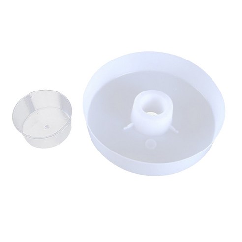 Ursmart 꿀벌 피더 양봉가 입구 피더 꿀벌 하이브 피더 양봉가 도구, 화이트, 26x5.8cm, 플라스틱