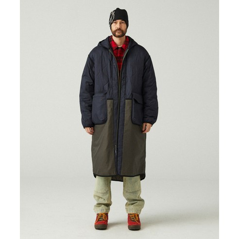 매장정품 PENFIELD QUILTED LONG LINER NAVY_FQ4WD21U FQ4WD21U 470381