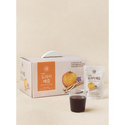 초록마을 도라지배즙(100mLx40개입), 100ml, 40개