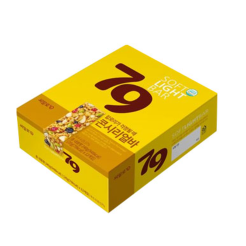 79콘시리얼바 씨알푸드 20gx12입, 20g, 12개