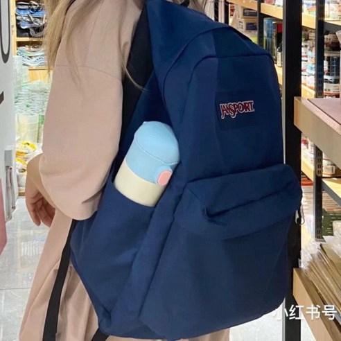 JansPort 가방 백팩 라이트팩 사이드 포켓 숄더백 새학기 신학기 남녀 학생 선물 캠퍼스 잔스포츠백팩