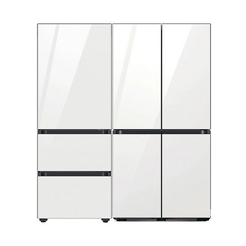   삼성 비스포크 냉장고 김치냉장고 세트 RF60C9012AP+RQ33C74C2AP(글라스)(키트포함)