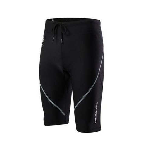 웻슈트 탑 롱 슬리브 스노클링 정장 2MM 따뜻한 잠수복 대형 바다 서핑, 1.5MM shorts, S