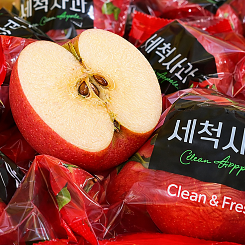 초특가 당도선별 아삭달콤 간편한 세척사과