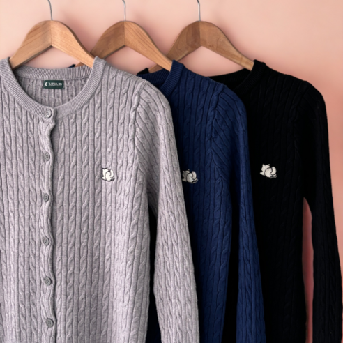 편안함, 스타일, 가성비를 모두 갖춘 여성 데일리 니트 가디건