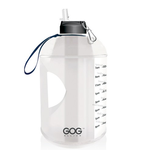 DFMEI 뉴 1갤런 스포츠 주전자 3.78L 빨대컵 그라데이션 컵 대용량 세대외행 주전자, 그라데이션 핑크 퍼플_3.78L