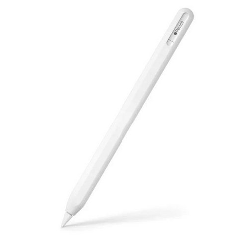 애플 펜슬용 스타일러스 펜 마그네틱 무선 충전 아이패드 에어 5 세대 4 프로 12.9 11 인치 미니 6, 1개, 01 White