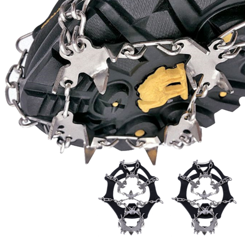 트레일라이프 체인 아이젠 19p/32p+스패츠 세트는 트레일러닝을 위한 최적의 선택