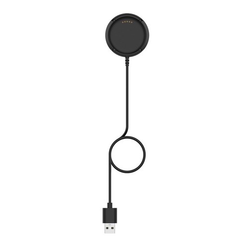 LG W7/LM-W315 데이터 라인용 100cm USB 시계 충전 도크 케이블 어댑터 키트, 1m, 블랙, 플라스틱