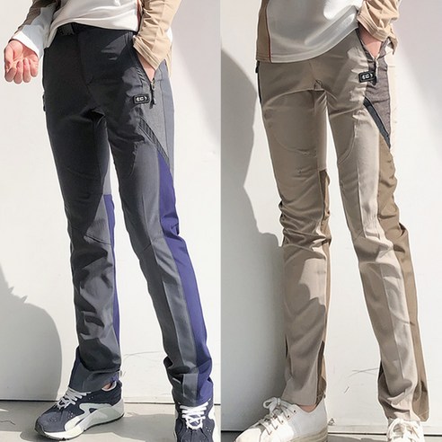 2개 여성 여름 등산복 작업복 바지