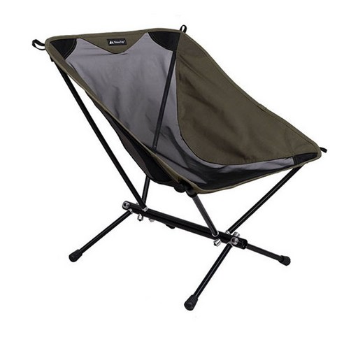 ShineTrip Shinetrip 캠핑 의자 가벼운 접는 캠프 야외 하이킹 피크닉 낚시 여행 해변을위한 스토리지 가방 알루미늄 합금 달, 1개, Army green