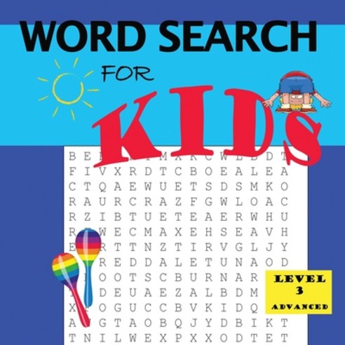 Word Search for Kids Level 3 Paperback, Polar Sky Publishing LLC