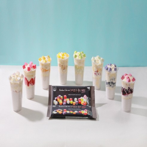 건강과 맛을 동시에, 레인보우 과일큐브 치즈 MIX