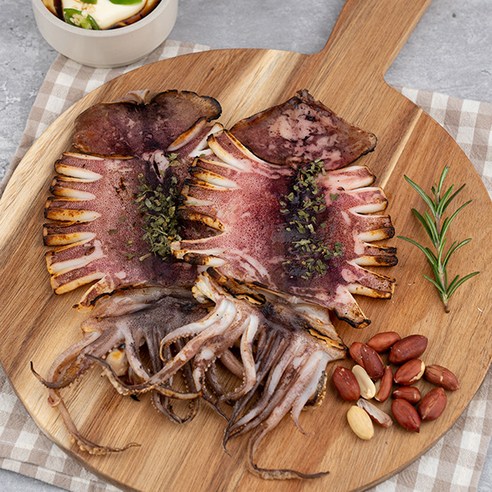 [자연맛남] [구룡포직송] 국내산 반건조오징어 10마리 (상/1-1.1kg내외) 구이용, 1개