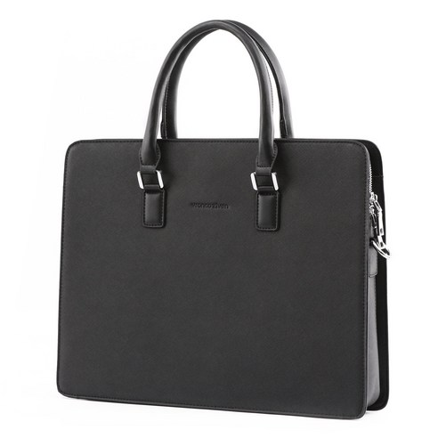 "출근길 짐 때문에 어깨 빠질 것 같다고요? 깔끔함은 포기 못하겠다면, 바로 이 가방!" 남성숄더백