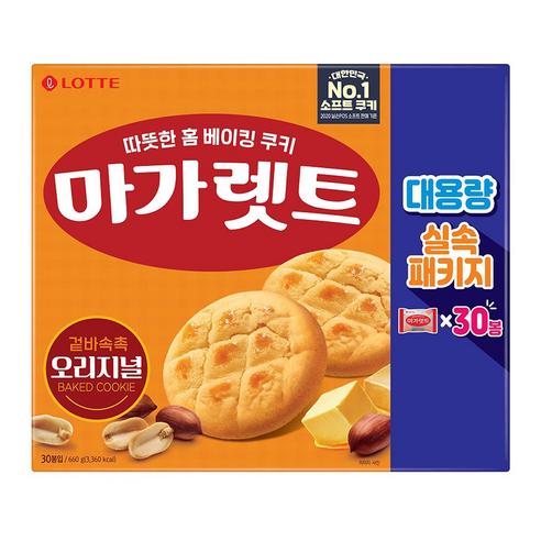 롯데제과 마가렛트 오리지널, 660g, 1개