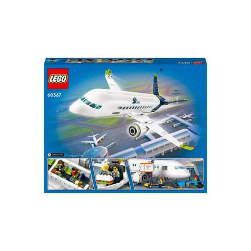 하늘을 나는 꿈을 현실로: 레고 시티 여객기 60367
