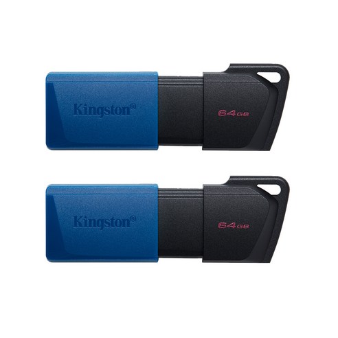 킹스톤 USB메모리 DTXM 64GB 유에스비 메모리 DTXM/64GB, 64GB 2개입