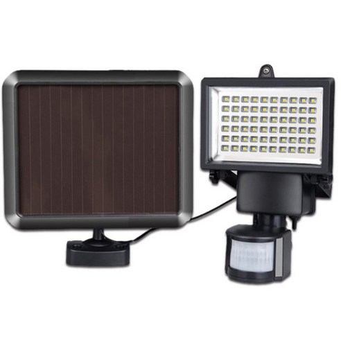 elcom 태양광 100LED 야외 투광등, 혼합색상