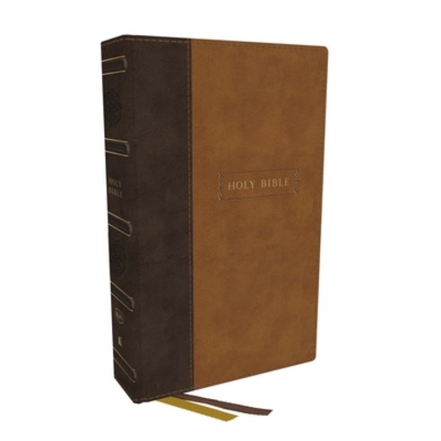 (영문도서) KJV Holy Bible Center-Column Reference Bible Leathersoft Brown 73 000+ Cross References ... Imitation Leather, Thomas Nelson, English, 9781400330867