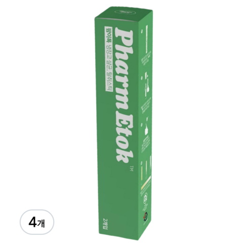 팜이톡 진짜 99.9% 살균 강력한 냉장고 탈취제, 4개, 6ml