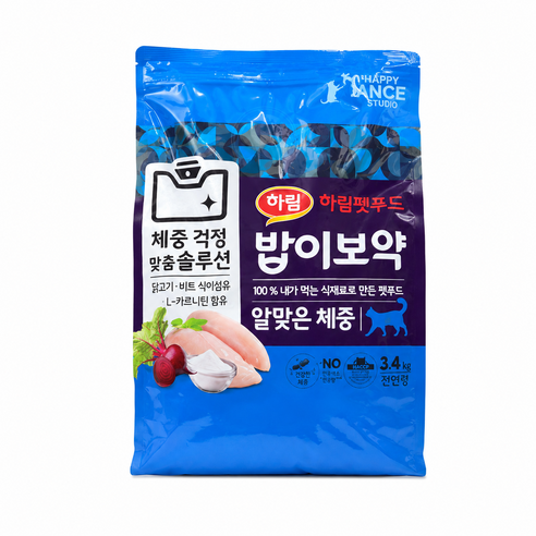 하림펫푸드밥이보약 고양이 기능성 사료