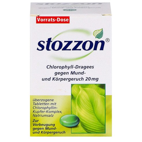 Queisser 쿼아이저 Stozzon Tablets-Chlorophyll 200정 스토존 타블렛-엽록소, 200개, 1개