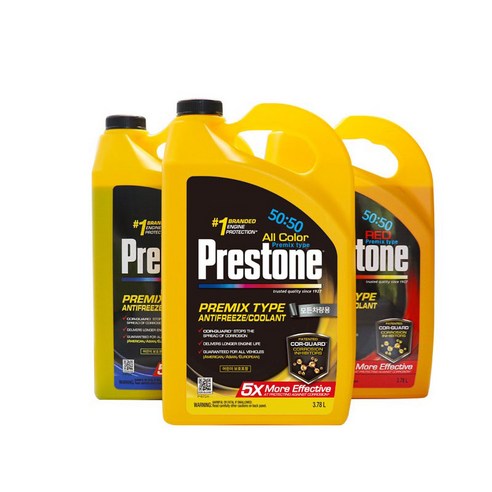 프레스톤 코가드 BMW 부동액 냉각수 3.78리터 프리믹스 50:50, 블루 3.78L, 1개, 3.78L