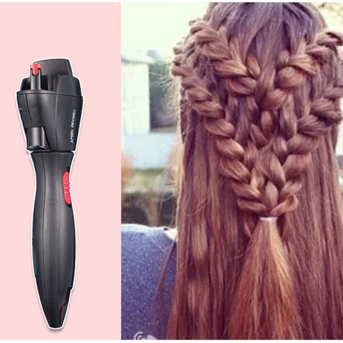 아침마다 5분만 투자하면 스타일 변신?! 곰손도 금손되는 자동 머리 땋기 솔직 후기 머리땋는기계