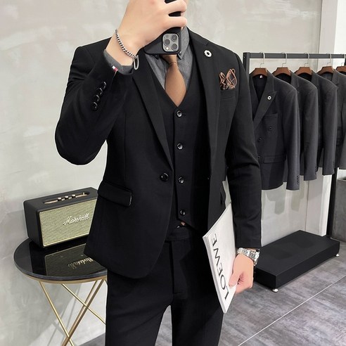 [웨딩나우ㅣ강추] 멋지고 우아한 르누벨 캐주얼 수트 정장세트! [WeddingNOWㅣ인기상품]