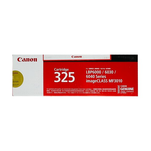 캐논 정품토너 CRG-325, 검정, 1개