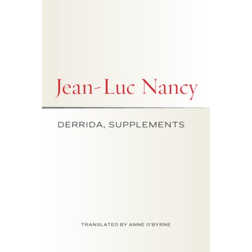 (영문도서) Derrida Supplements Paperback, Fordham University Press, English, 9781531503383