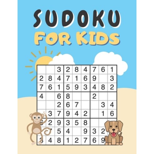 Sudoku For Kids: Sudoku Puzzles Easy With Solutions For Children Beginners Teens Paperback, Independently Published, English, 9798722040596