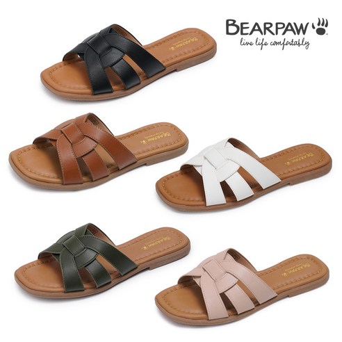 베어파우(BEARPAW) ADRIANA 슬리퍼 (womens) 5종 택1 베어파우샌들