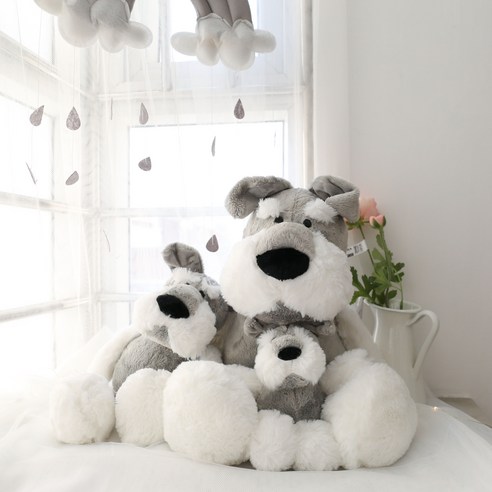 안전하고 내구성이 뛰어난 A.BACK 셰나리 강아지 봉제 인형